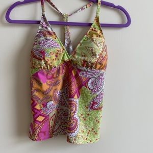 Athleta tankini top sz M